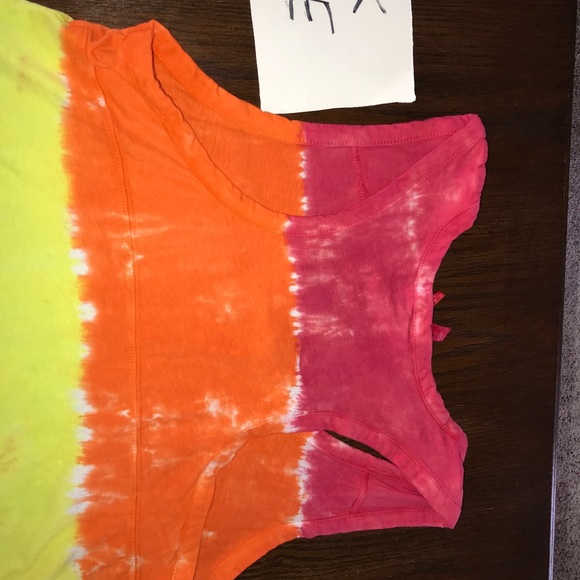 Rainbow tie dyed tank dress - Picture 3 of 5